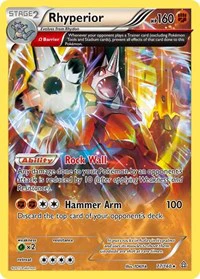 Rhyperior (Omega) - XY - Primal Clash - Holo Rare - 77/160