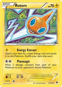 Rotom - XY - Fates Collide - Rare - 24/124