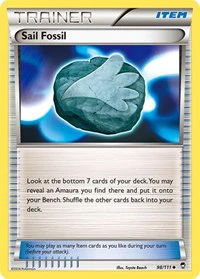 Sail Fossil - XY - Furious Fists - Uncommon - 98/111