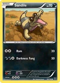 Sandile - XY Base Set - Common - 69/146
