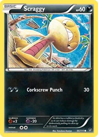 Scraggy - XY - Furious Fists - Common - 66/111