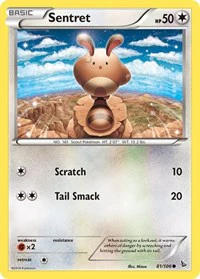 Sentret - XY - Flashfire - Common - 81/106