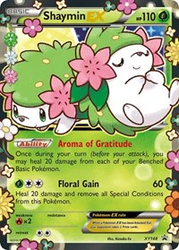 Shaymin EX - XY Promos - Promo - XY148