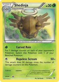 Shedinja - XY - Roaring Skies - Rare - 11/108