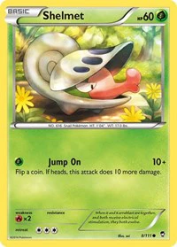 Shelmet - XY - Furious Fists - Common - 8/111