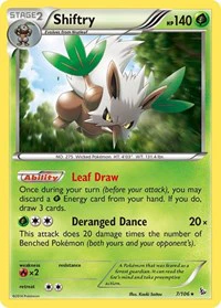 Shiftry - XY - Flashfire - Holo Rare - 7/106