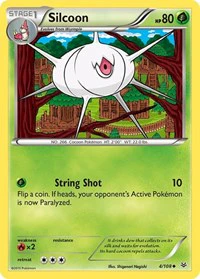 Silcoon - XY - Roaring Skies - Uncommon - 4/108