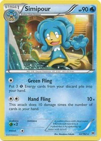 Simipour - XY - BREAKthrough - Rare - 42/162
