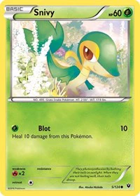 Snivy - XY - Fates Collide - Common - 5/124