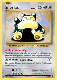 Snorlax - XY179 - XY Promos - Promo - XY179