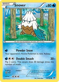 Snover - XY - BREAKthrough - Common - 39/162