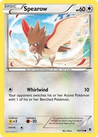 Spearow - XY - Phantom Forces - Common - 78/119