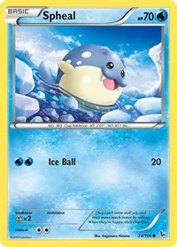 Spheal - XY - Flashfire - Common - 24/106