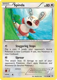 Spinda - XY - Primal Clash - Common - 115/160