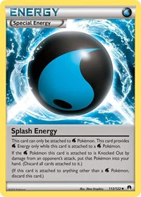 Splash Energy - XY - BREAKpoint - Uncommon - 113/122