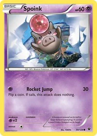 Spoink - XY - Fates Collide - Common - 30/124