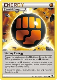 Strong Energy - XY - Furious Fists - Uncommon - 104/111