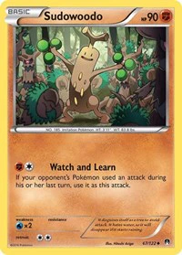 Sudowoodo - XY - BREAKpoint - Uncommon - 67/122