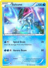 Suicune (30 - Holo) - XY Trainer Kit: Pikachu Libre & Suicune - Common - 30/30