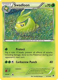 Swadloon - XY - Phantom Forces - Uncommon - 6/119