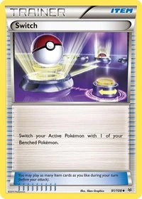 Switch - XY - Roaring Skies - Uncommon - 91/108