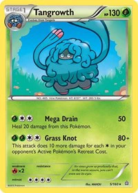 Tangrowth - XY - Primal Clash - Rare - 5/160
