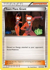 Team Flare Grunt - XY Base Set - Uncommon - 129/146