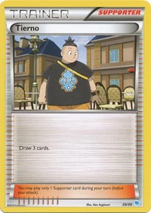 Tierno (20 - Suicune Deck) - XY Trainer Kit: Pikachu Libre & Suicune - Common - 20/30
