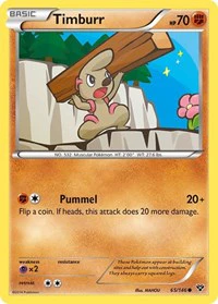 Timburr - XY Base Set - Common - 65/146