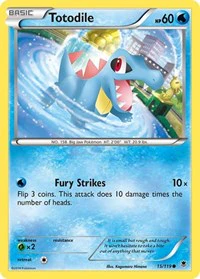 Totodile - XY - Phantom Forces - Common - 15/119