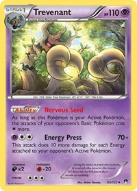 Trevenant - XY - BREAKpoint - Rare - 65/122