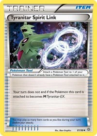 Tyranitar Spirit Link - XY - Ancient Origins - Uncommon - 81/98