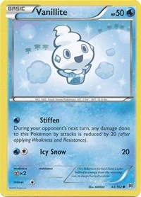 Vanillite - XY - BREAKthrough - Common - 43/162