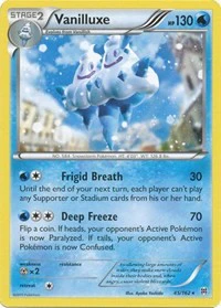 Vanilluxe - XY - BREAKthrough - Rare - 45/162