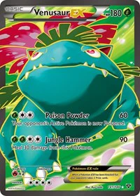 Venusaur EX (141 Full Art) - XY Base Set - Ultra Rare - 141/146