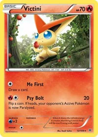 Victini - XY - Roaring Skies - Rare - 13/108