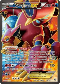 Volcanion EX (Full Art) - XY - Steam Siege - Ultra Rare - 107/114