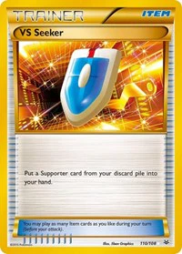 VS Seeker - XY - Roaring Skies - Secret Rare - 110/108