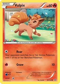 Vulpix - XY - Primal Clash - Common - 20/160