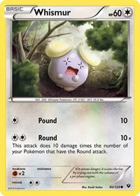 Whismur - XY - Fates Collide - Common - 80/124