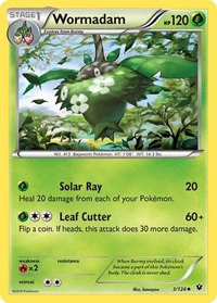 Wormadam (3) - XY - Fates Collide - Uncommon - 3/124
