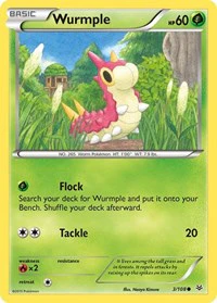 Wurmple - XY - Roaring Skies - Common - 3/108