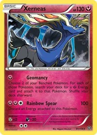 Xerneas - XY - Steam Siege - Holo Rare - 81/114