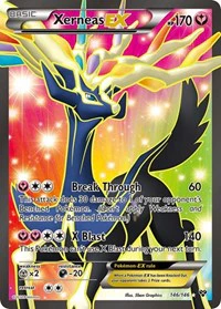 Xerneas EX (146 Full Art) - XY Base Set - Ultra Rare - 146/146