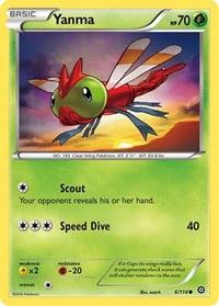 Yanma - XY - Steam Siege - Common - 6/114