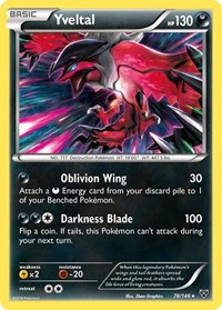 Yveltal - XY Base Set - Rare - 78/146