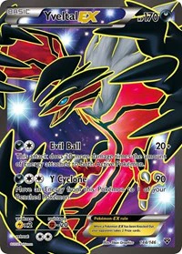Yveltal EX (144 Full Art) - XY Base Set - Ultra Rare - 144/146