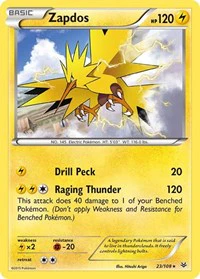 Zapdos - XY - Roaring Skies - Rare - 23/108