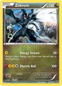 Zekrom - XY - Roaring Skies - Holo Rare - 64/108