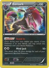 Zoroark - XY - BREAKthrough - Holo Rare - 91/162